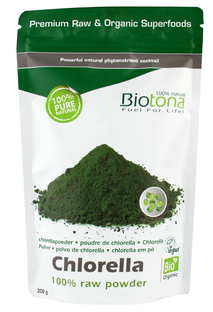 Biotona Chlorella Raw Poeder 200GR 