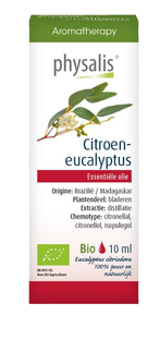 Physalis Aromatherapy Citroen-Eucalyptus 10ML 