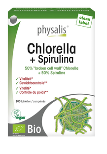 Physalis Chlorella + Spirulina Tabletten 200TB 