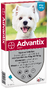 Advantix Hond 100/500 (4-10kg) Spot-on Solution Pipetten 4ST 