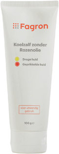 Fagron Koelzalf Zonder Rozenolie 100GR 