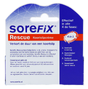 SoreFix Rescue Koortslipcrème 6MLVerpakking Achterzijde