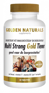 Golden Naturals Multi Strong Gold Tiener Tabletten 60TB 