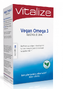 Vitalize Vegan Omega 3 Algenolie DHA Capsules 60CP 