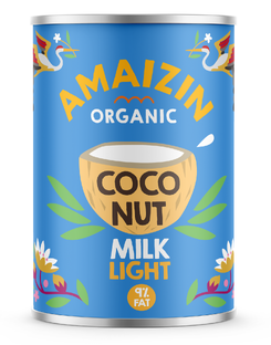 Amaizin Organic Coconut Milk Light 400ML