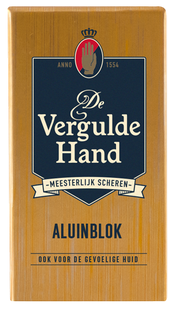 Vergulde Hand Aluinblok 75GR 