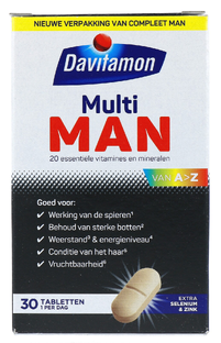 Davitamon Multi Man Tabletten 30TB 