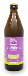 Mattisson HealthStyle Kombucha Ginger & Matcha Drink 500ML