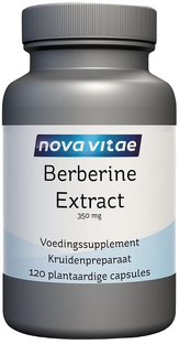 Nova Vitae Berberine Extract Vegacaps 120VCP 