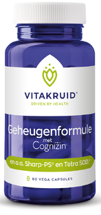 Vitakruid Geheugenformule Vegacaps 60VCP 