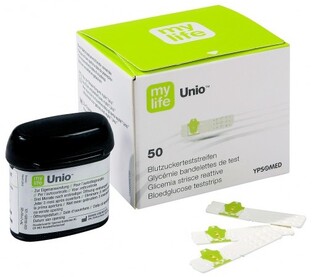 Mylife Unio Bloedglucose Teststrips 50ST 