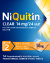 Niquitin Clear Pleisters 14mg Stap 2 14ST 