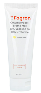 Fagron Cetomacrogol Crème Met 10% Vaseline & Glycerine 100GR 