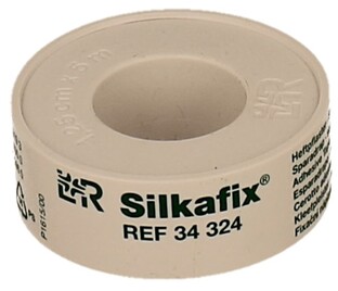 Lohmann & Rauscher Silkafix Hechtpleister 5m x 1.25cm 1ST 