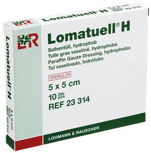 Lohmann & Rauscher Lomatuell H Zalftule 5x5cm 10ST 