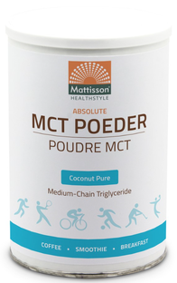 Mattisson HealthStyle Biologische MCT Poeder Coconut Pure 350GR 