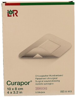 Lohmann & Rauscher Curapor Wondverband 10x8cm 5ST 