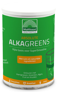 Mattisson HealthStyle AlkaGreens Absolute Poeder 300GR 