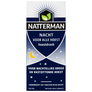 Natterman Hoestdrank Voor Alle Hoest Nacht 150ML 