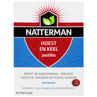 Natterman Hoest en Keel Pastilles 20ST 