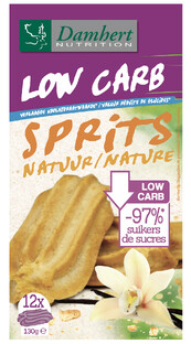 Damhert Low Carb Sprits Natuur 130GR 