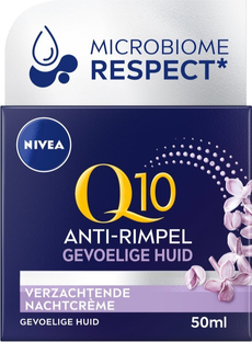 Nivea Microbiome Respect Q10 Anti Rimpel Nachtcreme 50ML 