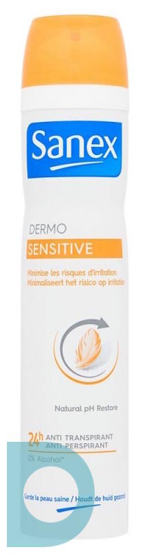 haat Chronisch Ja Sanex Deodorant Spray Dermo Sensitive De Online Drogist