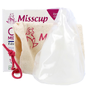 Eco Conseils Misscup Menstruatie Cup Groot Kleurloos 1ST cup met verpakking