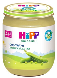 HiPP 4M+ Doperwtjes 