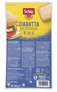 Schar Ciabatta Broodjes Glutenvrij 200GR 