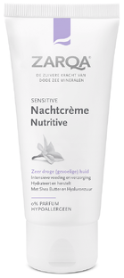 Zarqa Nachtcrème Nutritive Sensitive 50ML 