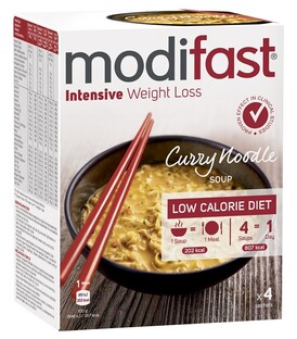 Modifast Intensive Curry Noodle Soep 220GR 