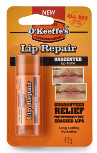 O'Keeffe's Lip Repair Unscented Lip Balm 4,2GR 