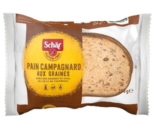 Schar Pain Campagnard Meergranenbrood Glutenvrij 250GR 