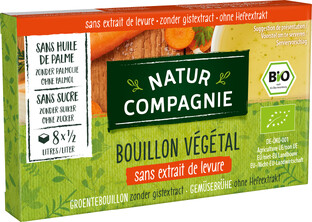 Natur Compagnie Groentebouillon Gistvrij 8ST 