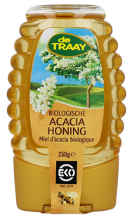 De Traay Acaciahoning EKO Knijpfles 250GR 