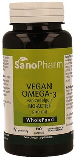 Sanopharm Vegan Omega-3 Capsules 60CP 