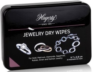 Hagerty Jewelry Dry Wipes 25ST 