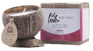 We Love The Planet Coconut Candle Sweet Senses 1ST 