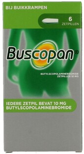 Buscopan Zetpillen 6ST 