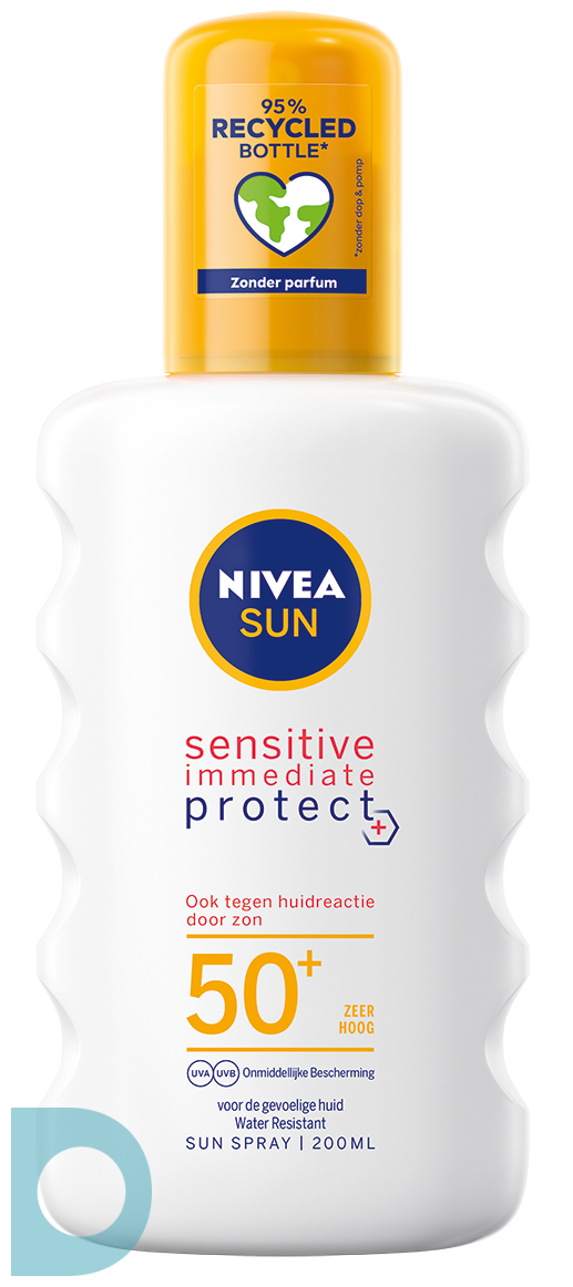 krijgen zak bijlage Nivea Sun Sensitive Immediate Protect Zonnespray SPF50+