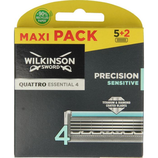 Wilkinson Quattro Titanium Sensitive Scheermesjes 7ST 