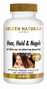 Golden Naturals Haar Huid & Nagels Capsules 180VCP 