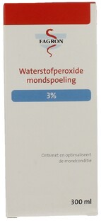 Fagron Waterstofperoxide Mondspoeling 3% 300ML 