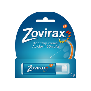 Zovirax Koortslip crème (pomp) 2GR 