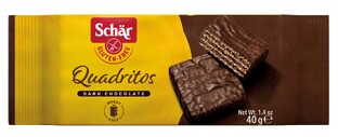 Schar Quadritos Cacao Wafeltjes Glutenvrij 40GR 