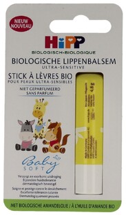 HiPP Baby Soft Biologische Lippenbalsem 1ST 