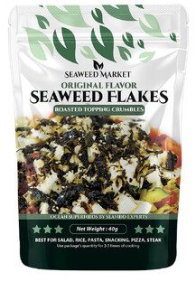 Seaweed Zeewiervlokken Crunchy 40GR 