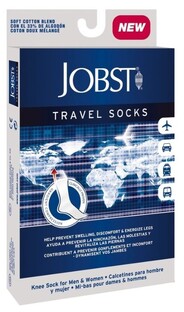 Jobst Travel Socks Zwart 39-40 1PR 