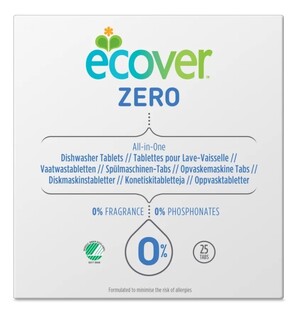 Ecover Zero All-In-One Vaatwastabletten 25TB 